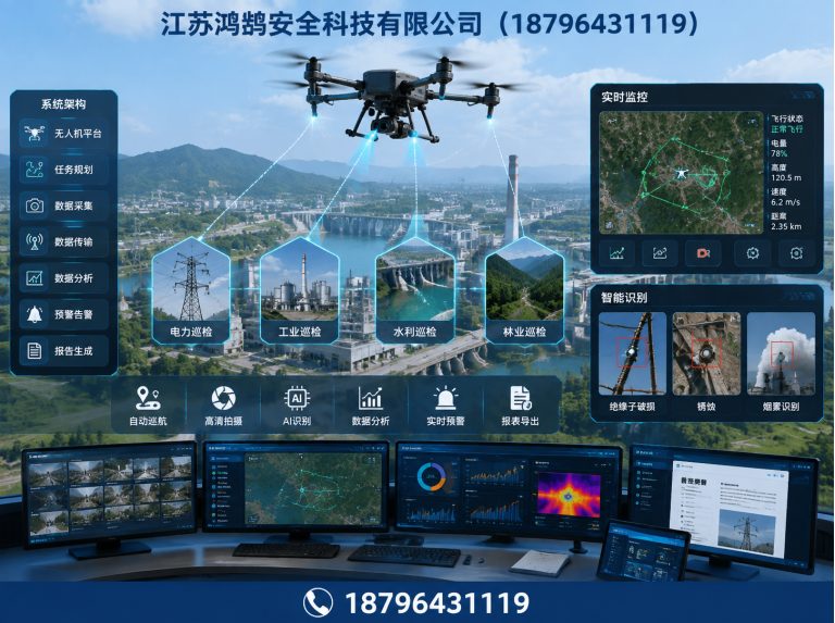 济宁无人机巡检系统展示图